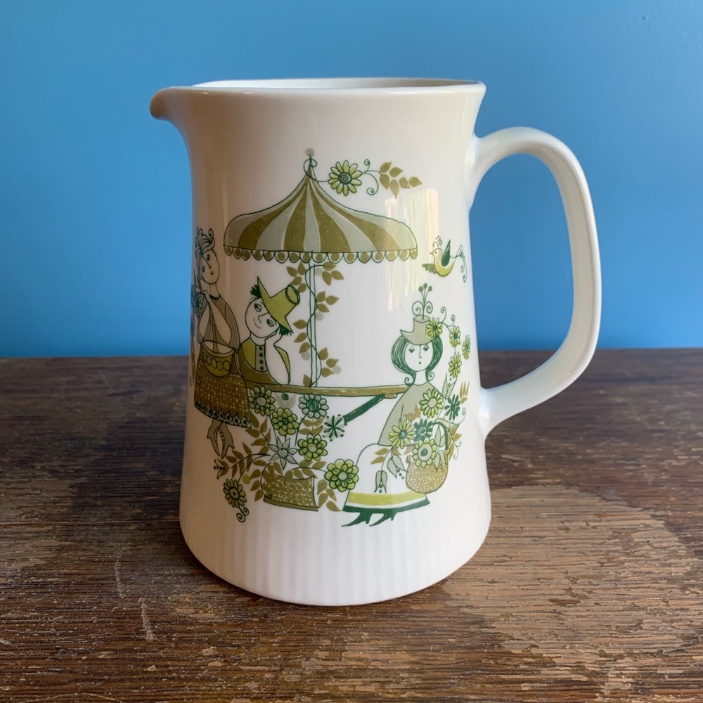 Mid Century ceramic pitcher by Turi Market
